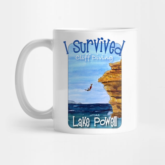 I Survived Cliff Diving Lake Powell, UT/AZ by MMcBuck